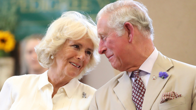 Camilla with King Charles