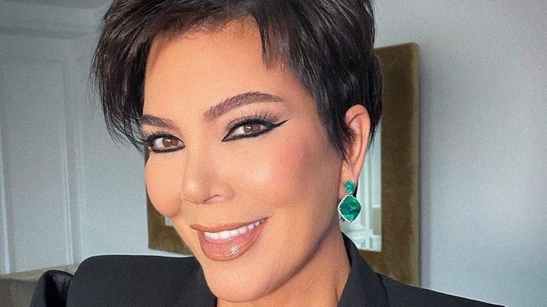 Kris Jenner takes a selfie