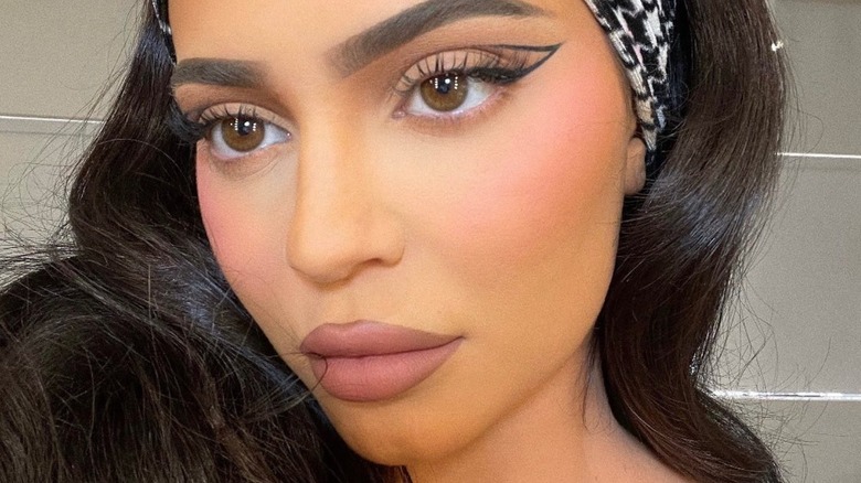 Kylie Jenner takes a glamorous selfie