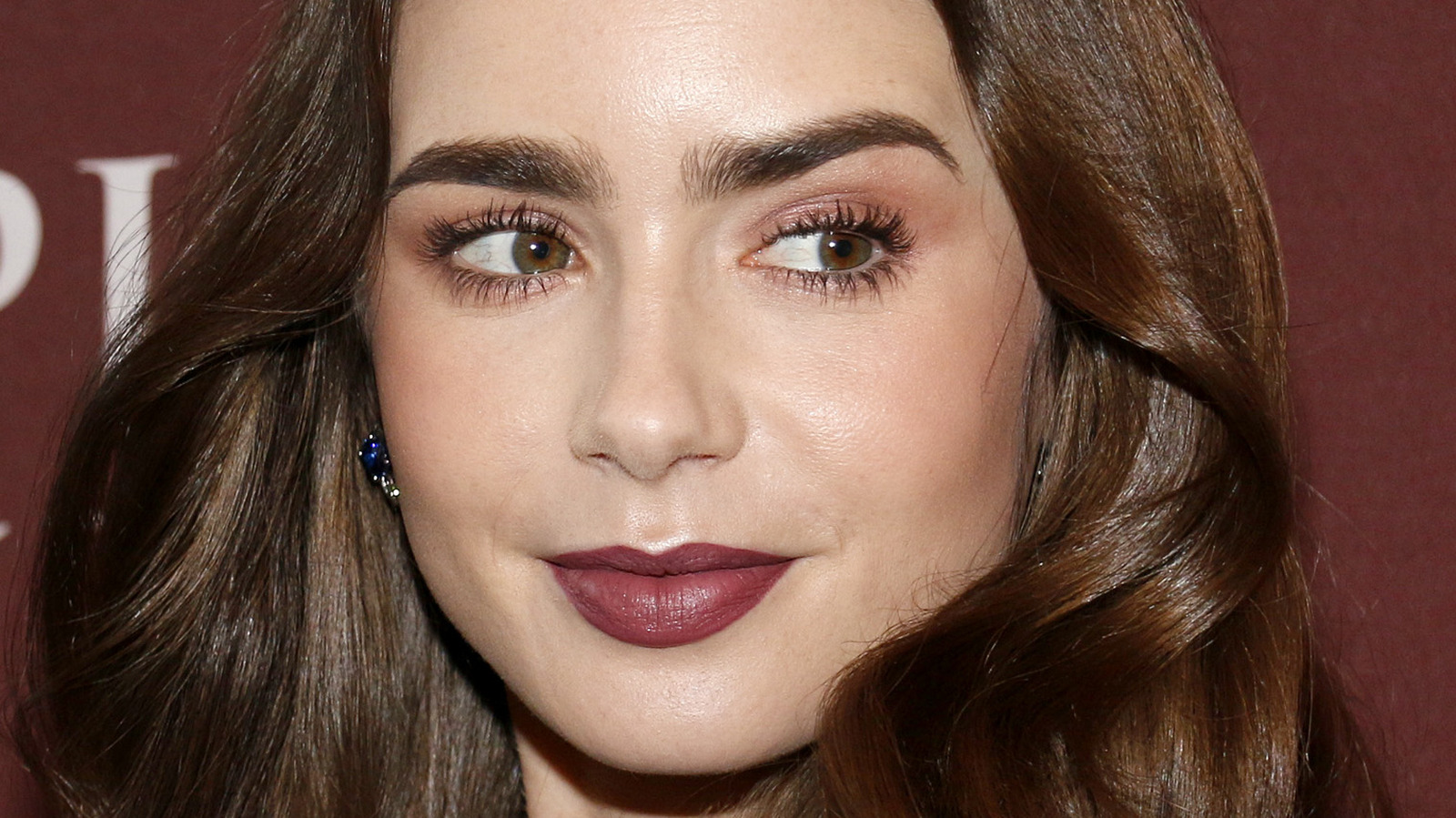 Lily Collins Looks Like Going Makeup Free