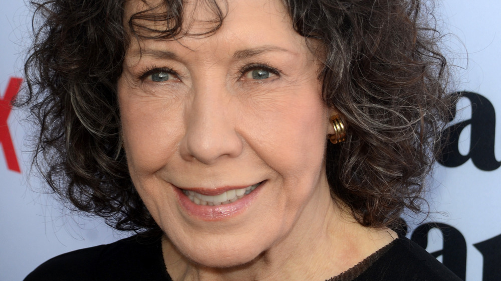 Lily Tomlin smiling