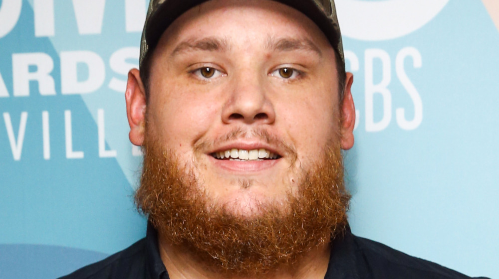 Luke Combs smiling