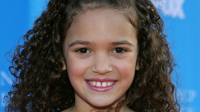 Madison Pettis smiling