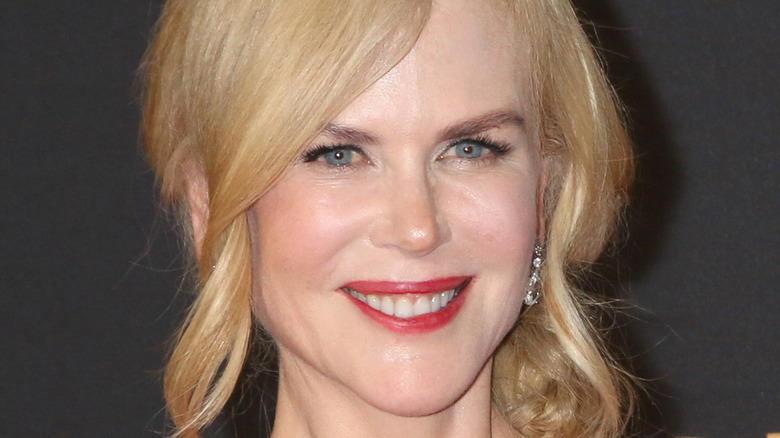 Nicole Kidman smiles
