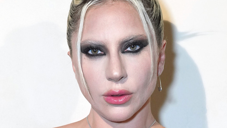 Lady Gaga wearing makeup