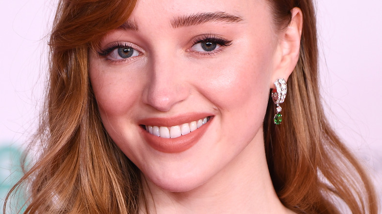 Phoebe Dynevor smiling