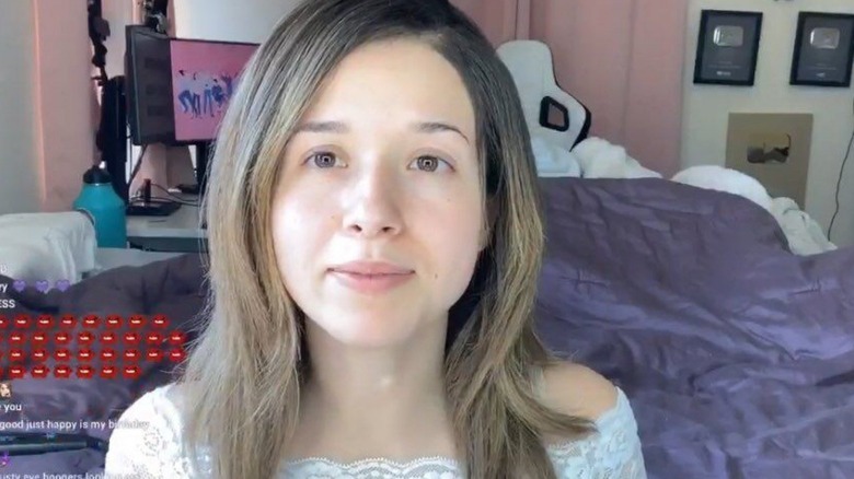 Pokimane during stream 