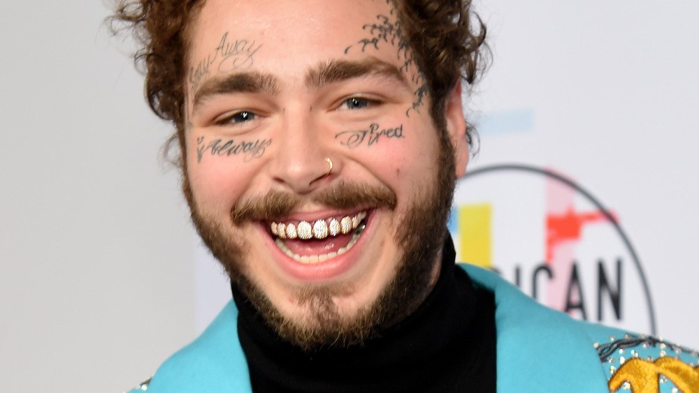 Post Malone on the red carpet
