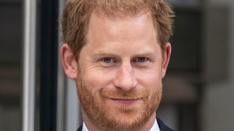 Prince Harry smiling