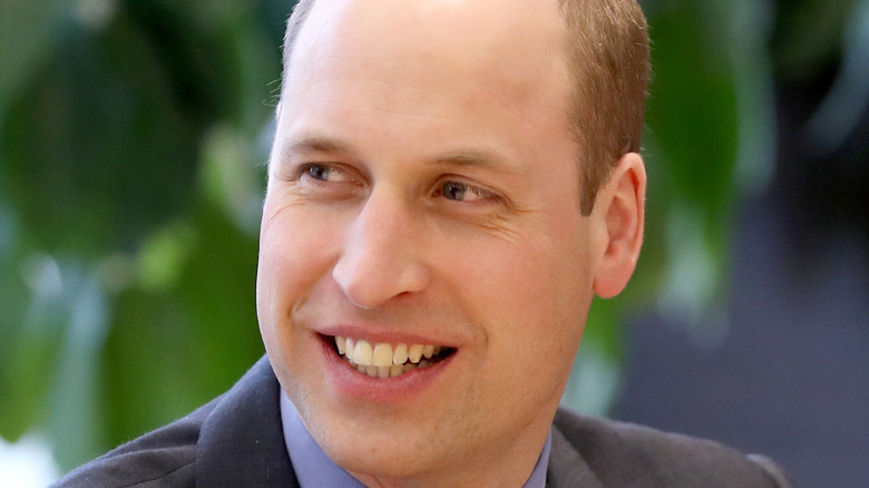 Prince William smiling