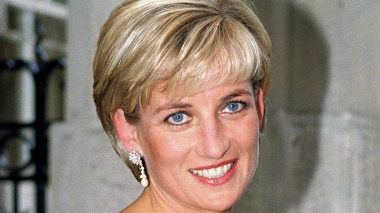 Princess Diana smiling