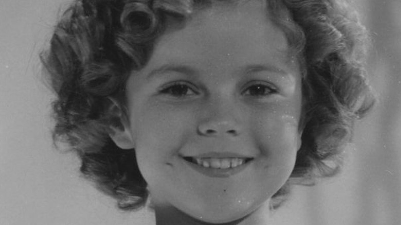 Shirley Temple smiling 