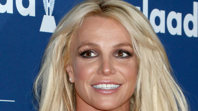 Britney Spears smiling