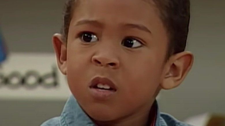 Tahj Mowry as a kid