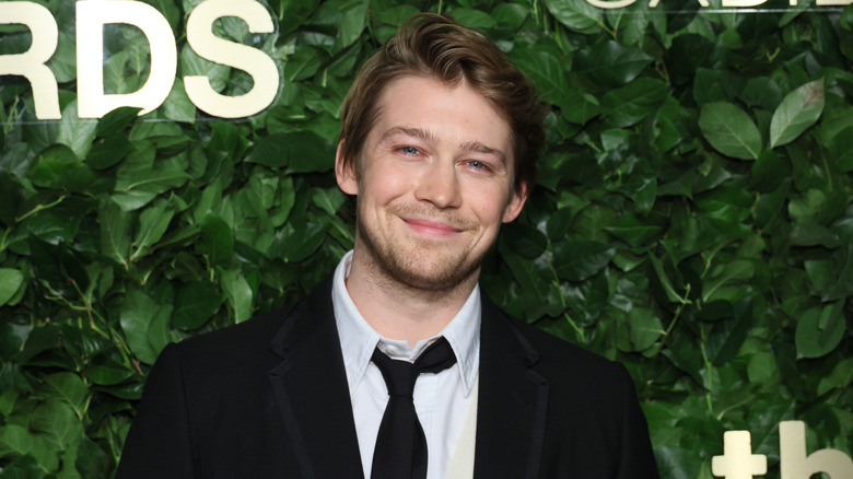 Joe Alwyn black tie