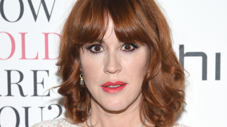 Molly Ringwald close-up