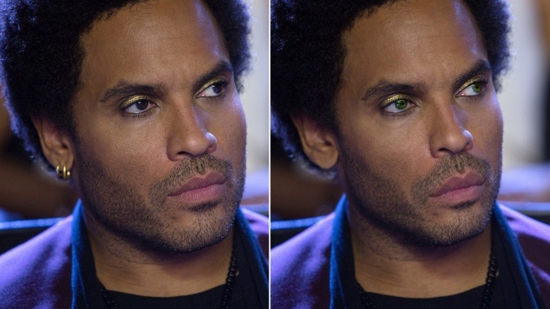 Lenny Kravitz as Cinna in "The Hunger Games"