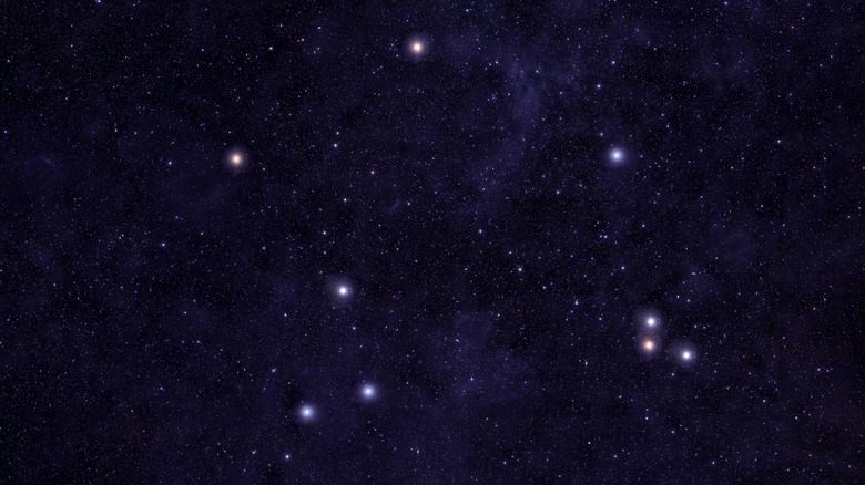 zodiac constellation of stars 