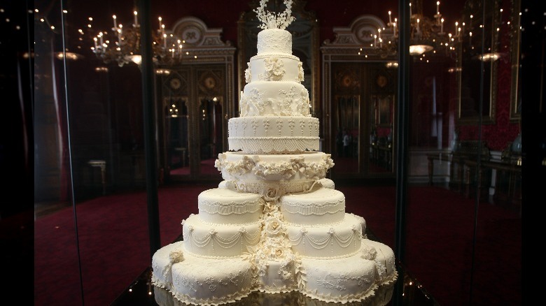 The Prince and Princess of Wales's wedding cake