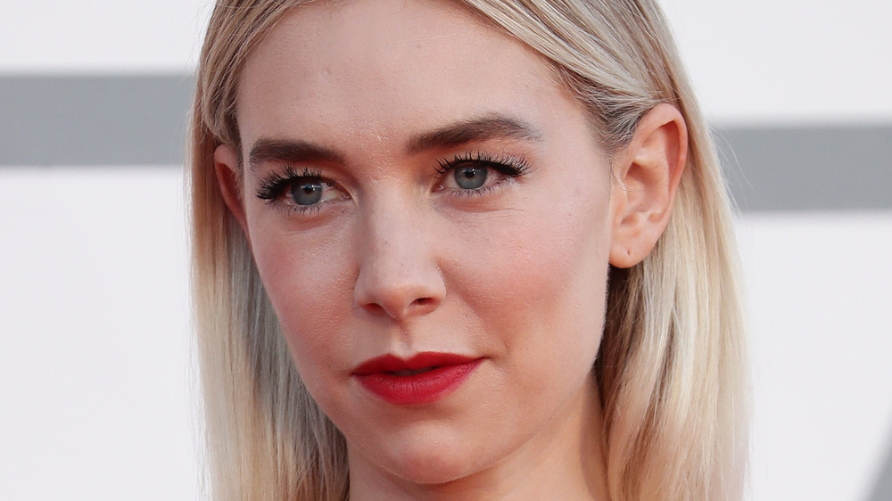 Vanessa Kirby looking serious