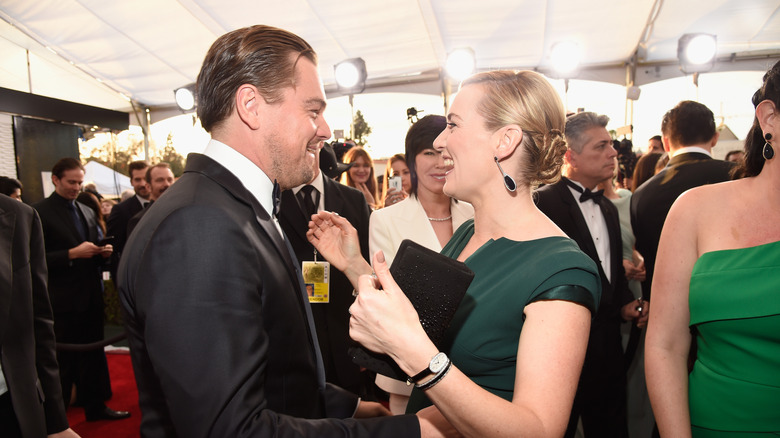 Kate Winslet and Leonardo DiCaprio