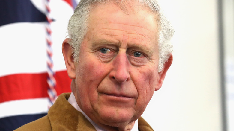 King Charles III close-up