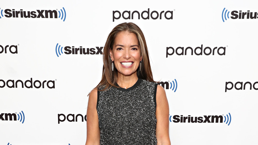 Laura Wasser visiting the Sirius XM studio