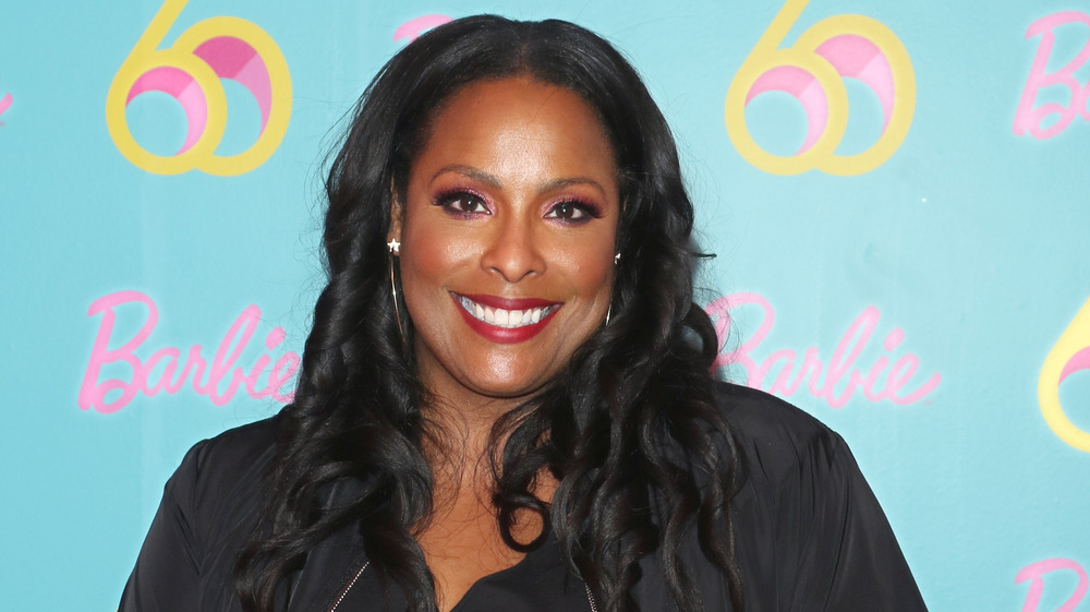 DJ Spinderella from Salt-N-Pepa smiling