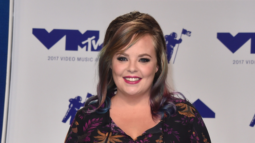 Teen Mom OG's Catelynn Lowell in pink lipstick