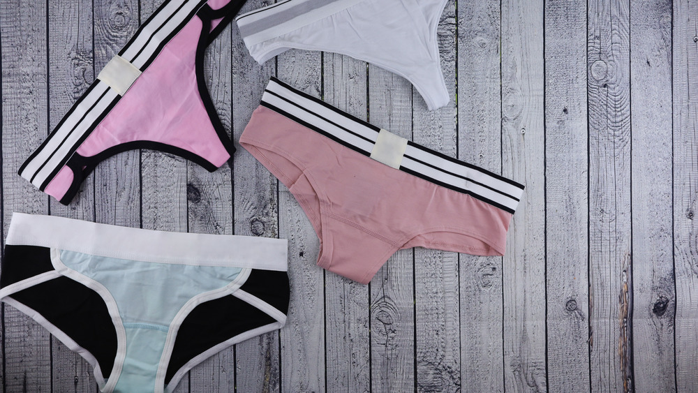 Different colored panties