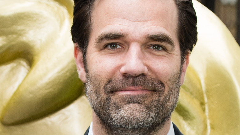 Rob Delaney smiling at awards show