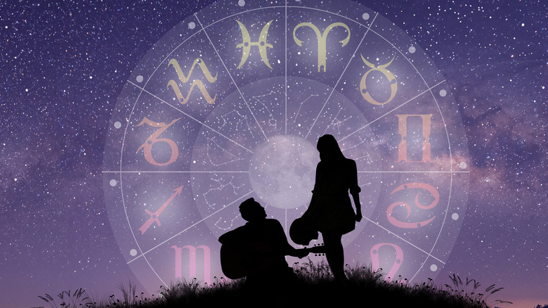 zodiac sign with love