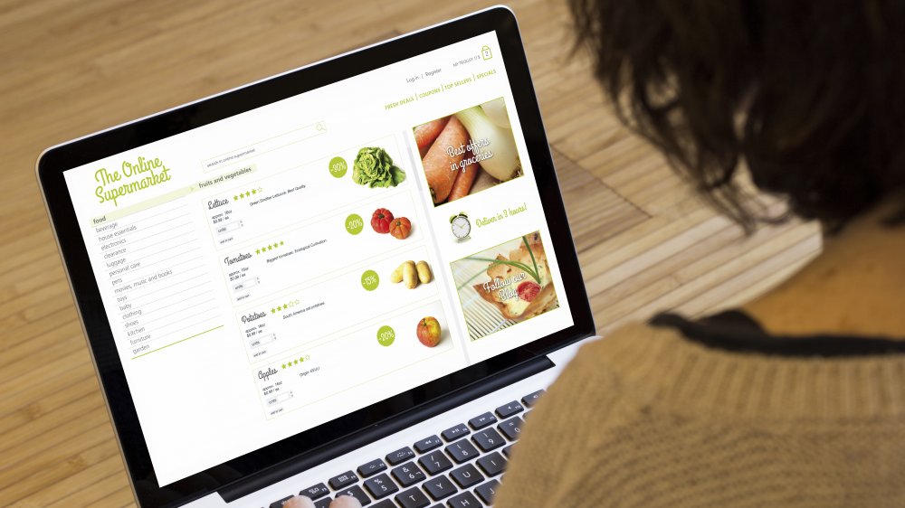 Online grocery shopper