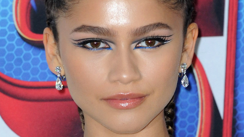 Zendaya at the "Spider-Man: No Way Home" premiere