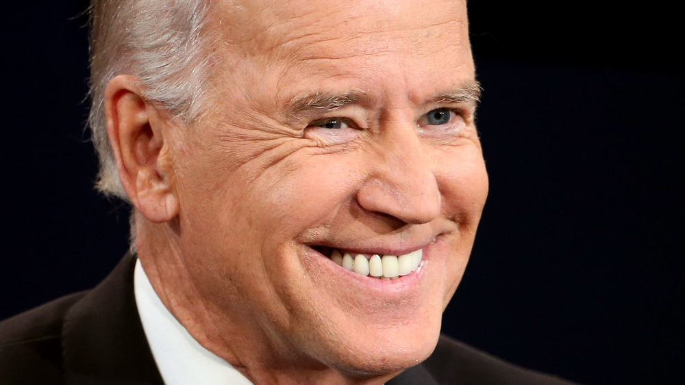 President Joe Biden smiling