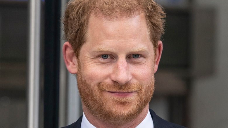 Prince Harry smiling