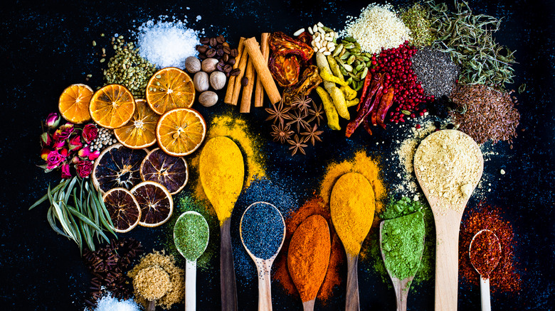 Whole spices have a longer shelf life than ground spices