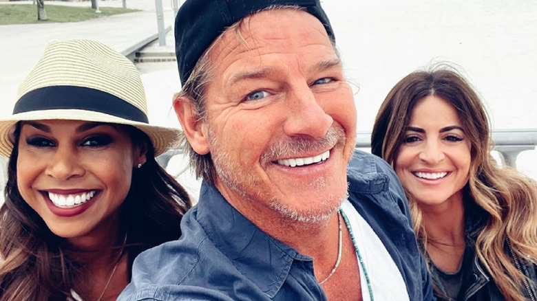 Selfie of Ty Pennington, Taniya Nayak, and Alison Victoria