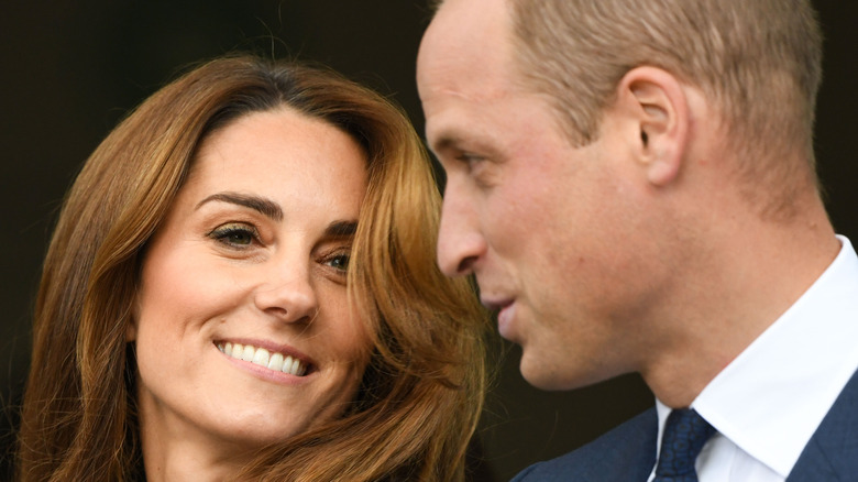 Prince William and Kate Middleton attend an event together. 