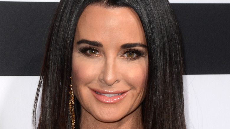 kyle richards smiling