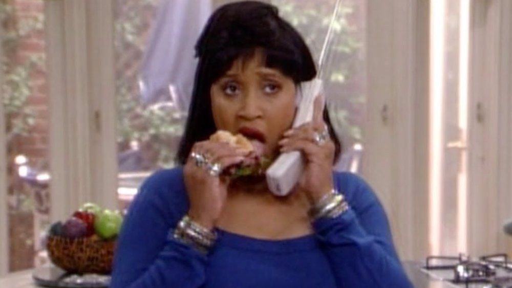 Jackée Harry as the mom from Sister, Sister
