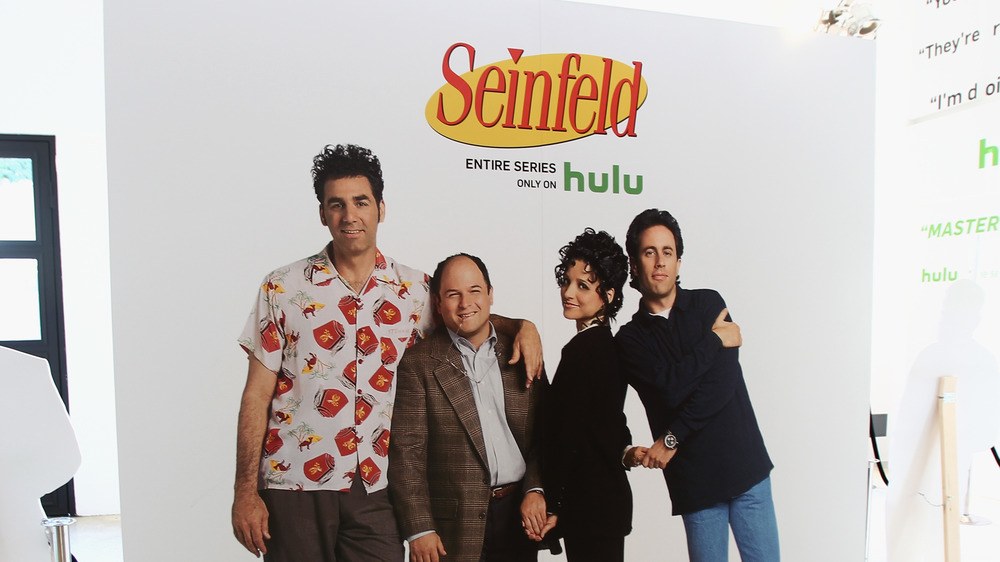 Seinfeld poster featuring Hulu series 