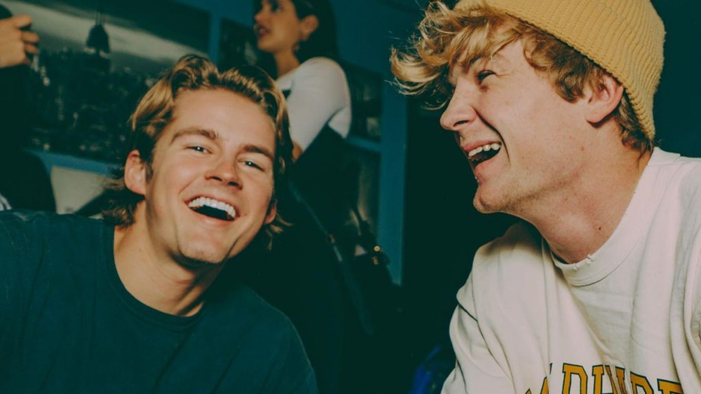 Forrest Frank and ﻿Colin Padalecki laughing