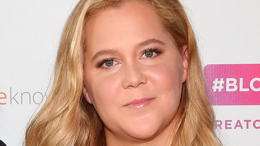Amy Schumer closed mouth grin