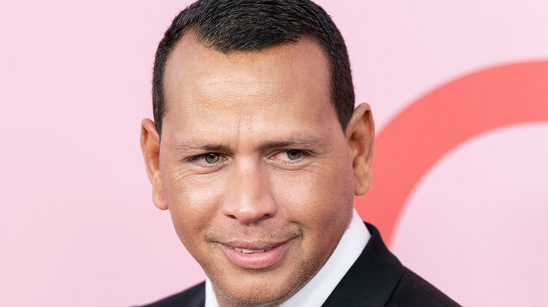 Alex Rodriguez on the red carpet