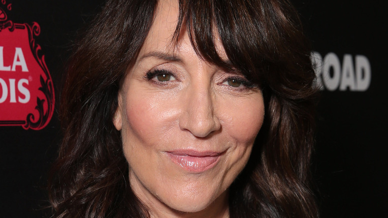 Katey Sagal smiling softly