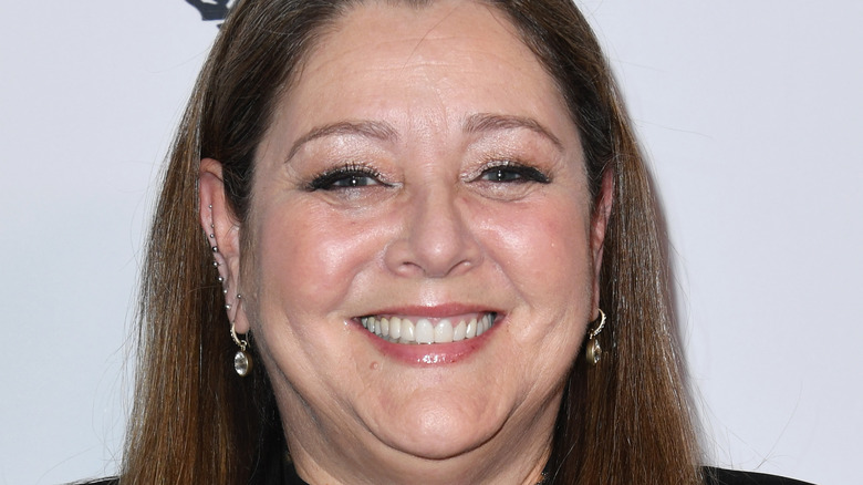 Camryn Manheim poses on the red carpet