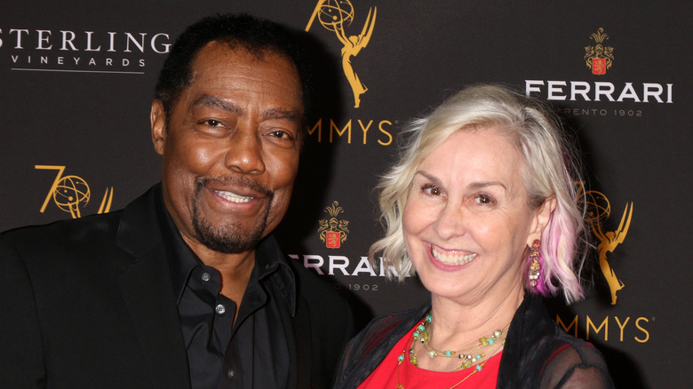 James Reynolds and Lisa Layng at an event. 