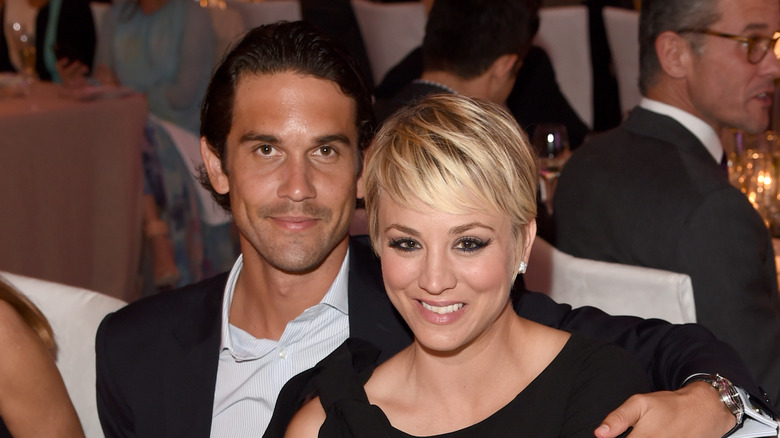 Kaley Cuoco and Ryan Sweeting at a benefit