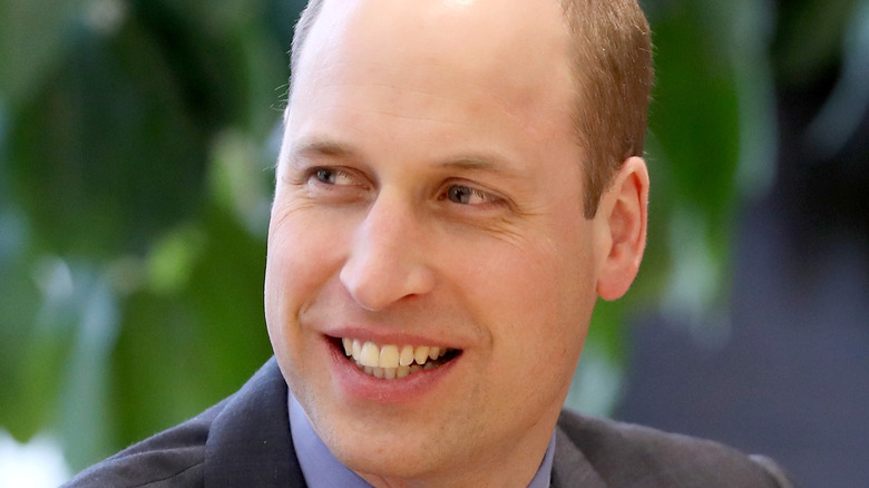 Prince William smiling